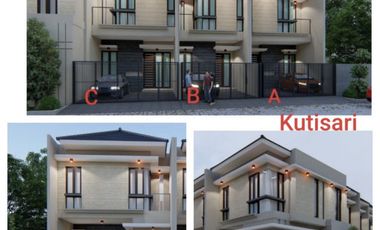 Rumah new 2 lantai Lux di kutisari Surabaya