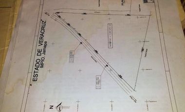 1.18 hectáreas plana en jilguero cerca de Jamapa cercado y en zona alta