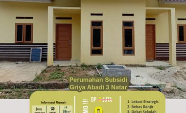 perumahan subsidi FREE 1 angsuran dan DP di deket pasar