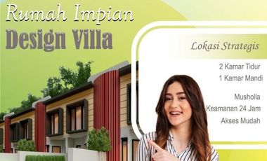 Rumah villa 2 lantai desain hunian industrial di Kota Batu