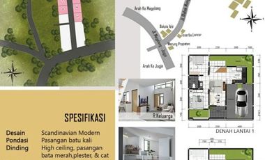 Rumah Modern di Mungkid, Magelang: Design Apik Banget