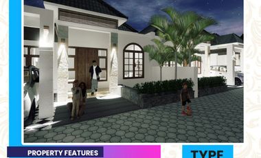 rumah konsep islami lokasi pinggir jalan garuda sakti km 6