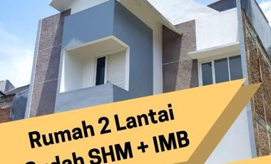 Modal 295jt-an Anda Sudah Miliki Rumah 2 Lantai Tipe 40/90 Sisa 2 Unit