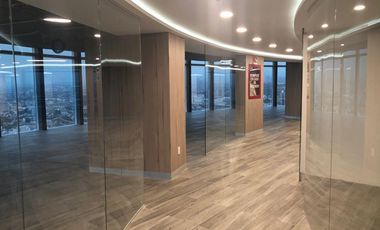 WTC Piso 47, oportunidad RENTA. Pon tu negocio a mayor nivel en el Piso 47 con vista 360°, en la corona del WTC.