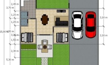 RUMAH BARU ETNIK KLASIK MURAH DI KAWASAN TLOGO KLATEN