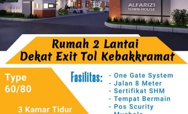 RUMAH 2 LANTAI MODERN LOKASI STRATEGIS DEKAT JALUR NASIONAL SOLO SRAGEN
