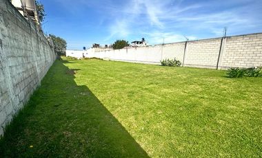RENTA TERRENO EN COL. GUADALUPE, SAN MATEO ATENCO, MÉXICO
