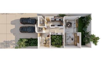 Casa de 3 habitaciones en Conkal, Privada Emana.