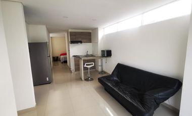 apartaestudio en arriendo en edificio la obra piso 5. Cod A12481