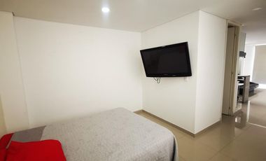 apartaestudio en arriendo en edificio la obra piso 5. Cod A12481