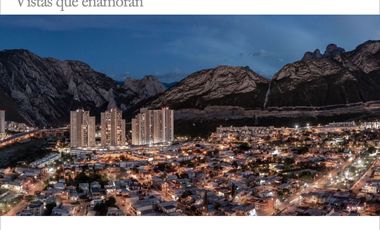 Departamento en Venta Santa Catarina frente a Valle Poniente