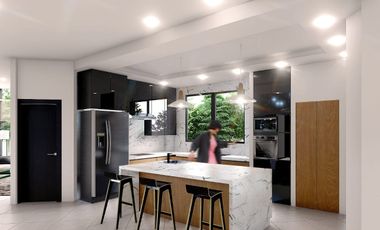 Casa esquinera de venta en Ciudad Celeste, diseño moderno, 4 dormitorios.