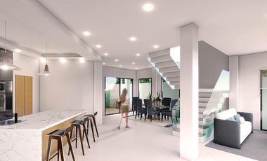 Casa esquinera de venta en Ciudad Celeste, diseño moderno, 4 dormitorios.