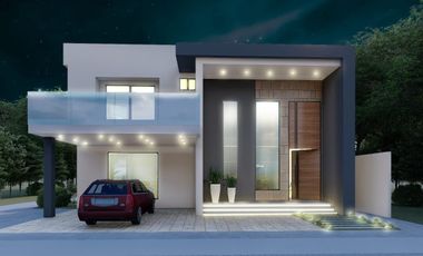 Casa esquinera de venta en Ciudad Celeste, diseño moderno, 4 dormitorios.