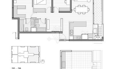 NUEVOS SIN COMISION 3D 2B Roof Top Privado en Providencia