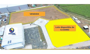 VENDE / ALQUILA AREAS EN PARQUE INDUSTRIAL PALMIRA