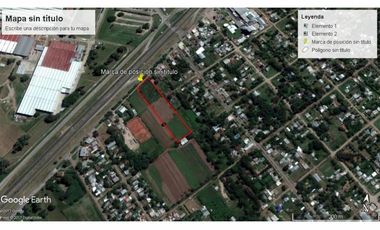 LOTE DE 7700 M² SOBRE COLECTORA DE RUTA 3, APTO INDUSTRIA