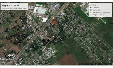 LOTE DE 7700 M² SOBRE COLECTORA DE RUTA 3, APTO INDUSTRIA