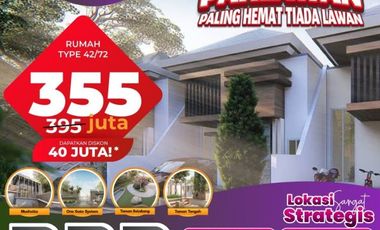 Terlaris, WA 0823-3511-----, Rumah Dekat Merr Surabaya Hanya 300 Juta-an