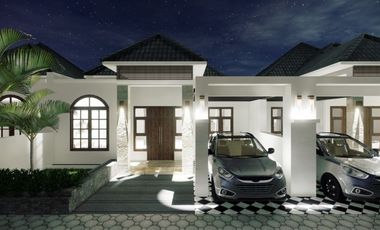 rumah cluster dengan konsep islami design modern lokasi strategis