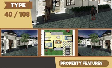 rumah cluster dengan konsep islami design modern lokasi strategis