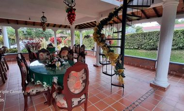 Casa campestre en venta via barcelona quindio