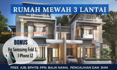 Promo Rumah Mewah 3 Lantai, Pertama Di Kota Yogjakarta