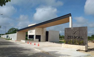 Terrenos en venta Privada Zenkal Conkal, Mérida, Yucatán