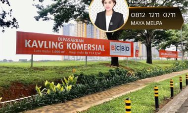 Dijual Kavling Komersial BCBD Summarecon Bekasi LT 1947 Unk Financial Center