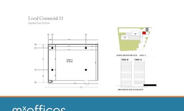 Se vende local comercial de 131 m2 en la Huasteca  Valle Poniente