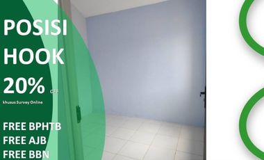 Rumah Dijual di Malang Tipe 25/107 Free Biaya Dekat Kampus