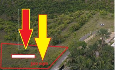 OVERLOOKING LOT 1000 sqm. @ 1.6 MILLION PESOS FACING BOHOL CEBU PHILILIPPINES