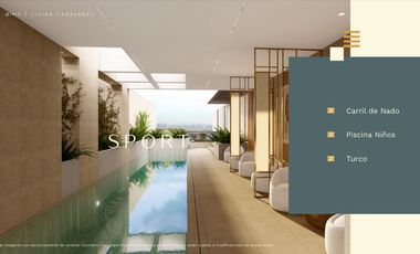 VENTA DE APARTAMENTOS EN SOBRE PLANOS CERCA DEL CLUB CAMPESTRE PROYECTO Zima  Living Cañaveral. Cod V9048