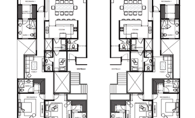 Departamento en venta Mérida Yucatán, Privada Madeira Chicxulub Puerto