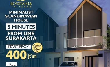 Rumah Murah 2 Lantai Timur Pucangsawit Solo
