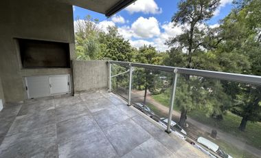 Depto 2 dormitorios en venta - balcon terraza- vista al parque - cochera