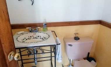 Cabaña campestre en privada arbolada