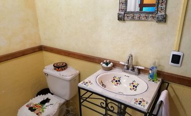 Cabaña campestre en privada arbolada