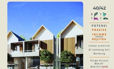 Rumah Villa Minimalis Lembang Bandung Potensi Income Besar