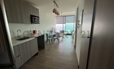 Se arrienda Dpto. 1D Amoblado vista al mar