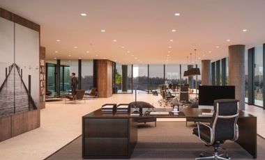 Espectacular oficina en Nueva Costanera 143 UF x m2