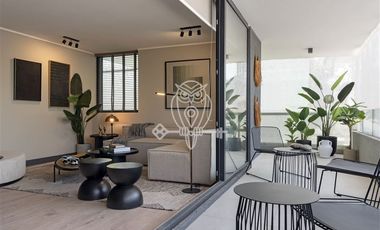 Departamento 3D/3B nuevo en Venta Vitacura. Barrio tranquilo
