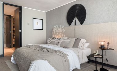 Departamento 3D/3B nuevo en Venta Vitacura. Barrio tranquilo