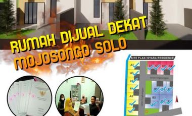RUMAH DI KARANGANYAR STRATEGIS DEKAT KAWASAN TOD