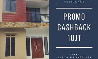 Promo cashback 10jt rumah lantai 2 di citayam
