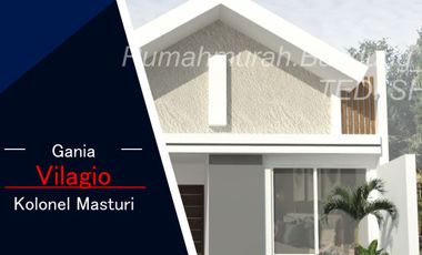 luster cantik ala villa sejuk Hunian premium Pinggir jalan Kolmas