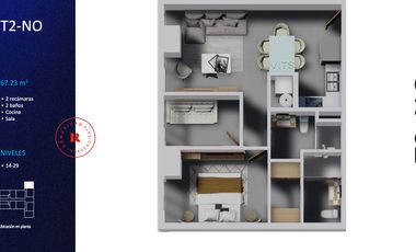 Departamento en Venta en El Centro