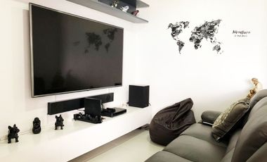 PR13802 APARTAMENTO AMOBLADO EN RENTA SECTOR LOS BENEDICTINOS