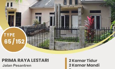 rumah dengan tanah 152 harga murah bonus pagar