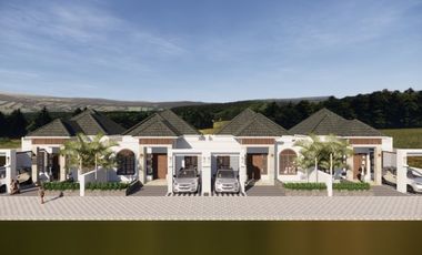 rumah minimalis dalam komplek cluster